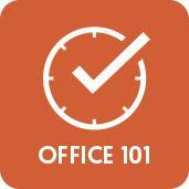 Office 101 stamp icon