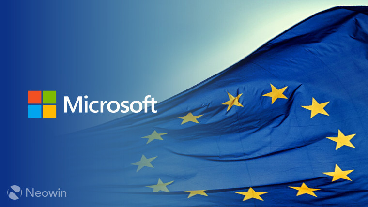 microsoft windows' logo with european union flag by neowin